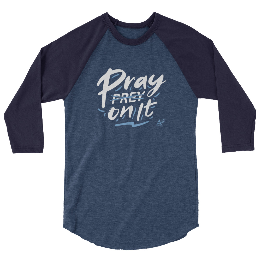 Pray On It - Men's Raglan Shirt