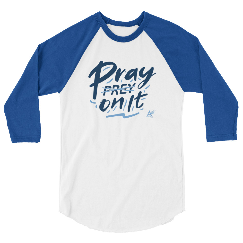 Pray On It - Men's Raglan Shirt