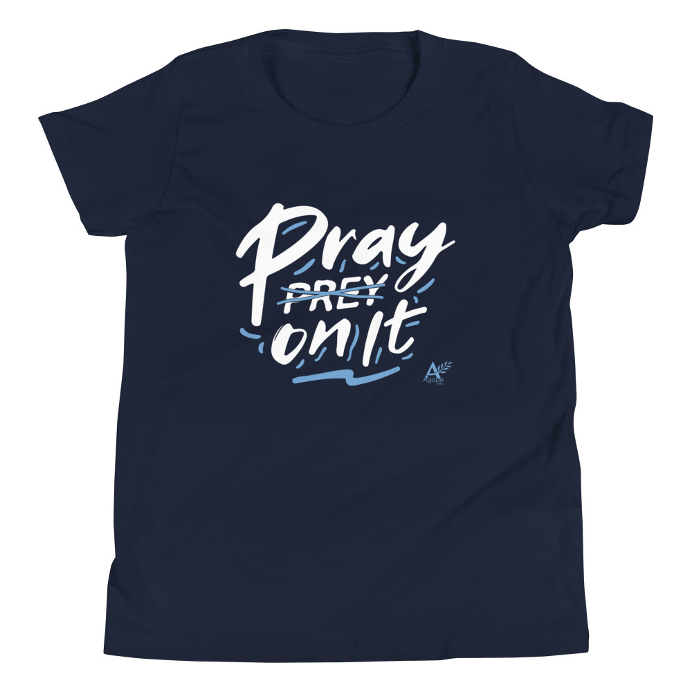 Pray on It Men's Shirt - Agape Clothing